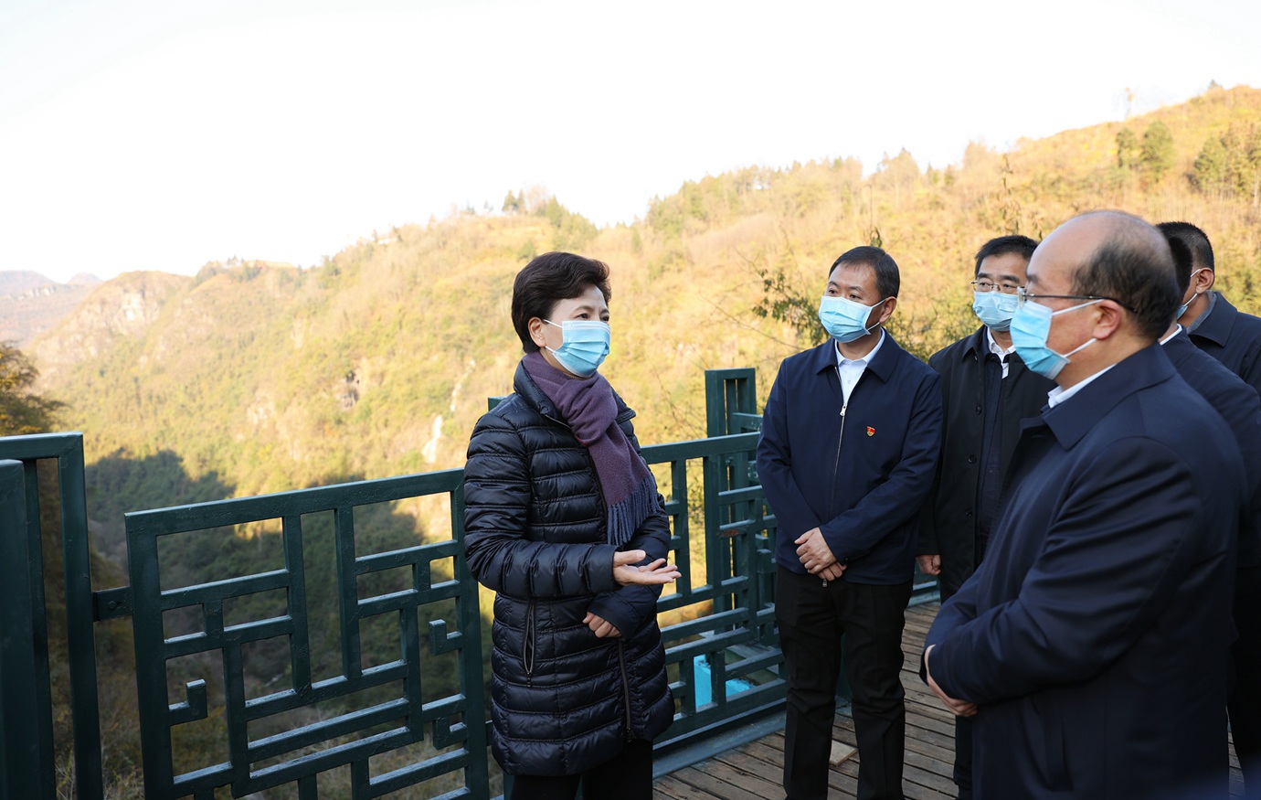 谌贻琴在毕节督导中央生态环境保护督察发现问题整改情况