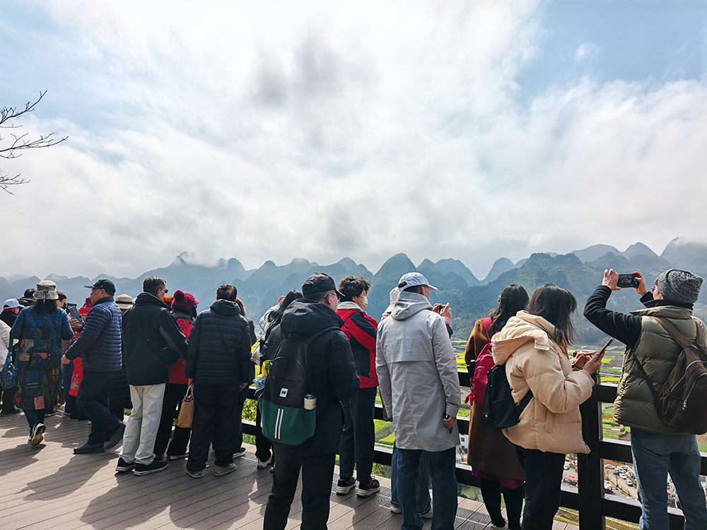 “开往春天的熊猫专列”抵达兴义 游客开启春日之旅(图3)
