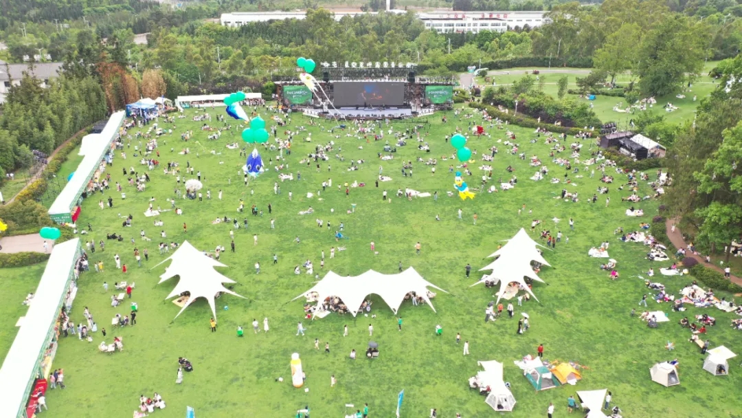 贵州兴义云屯生态体育公园：打造“草坪+音乐+星空”多元场景 解锁“五一”文旅新玩法(图8)
