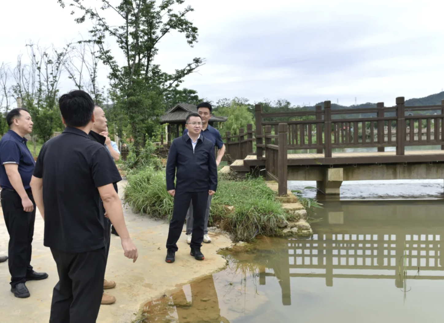 顾先林到部分乡镇（街道）调研地灾防治、防汛减灾和汛期安全生产等工作(图3)