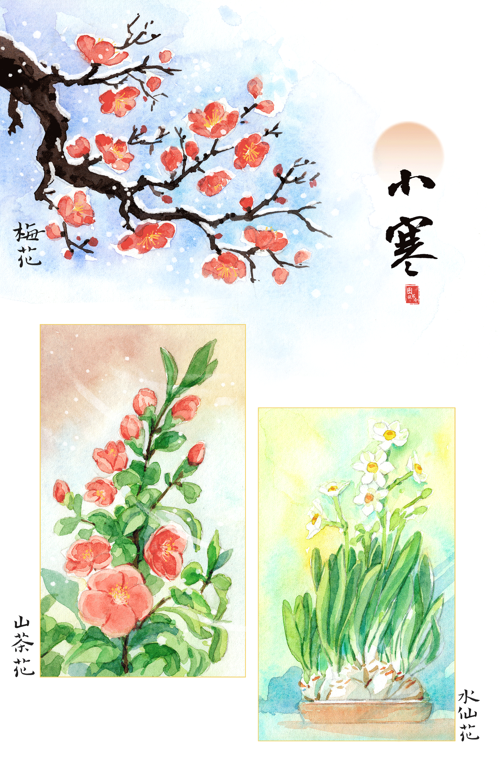 图说节令|小寒:在数九寒天,等一场花开(图5) 图说节令|小寒:在数九寒天,等一场花开(图5)