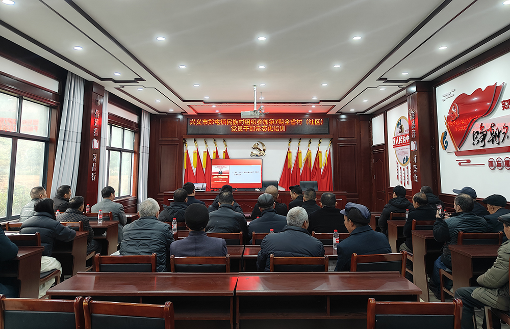 兴义市组织村（社区）党员干部参加第7期全省村（社区）党员干部常态化培训(图2)