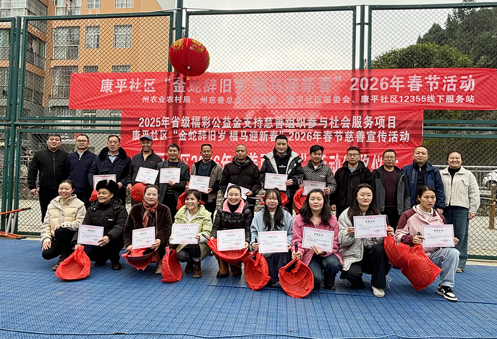 金蛇辞旧岁 福马迎新春——康平社区举办2026春节主题活动(图3)