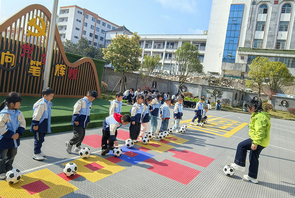 延安路中心幼儿园与笔山幼儿园联合开展课题推广交流活动(图1)