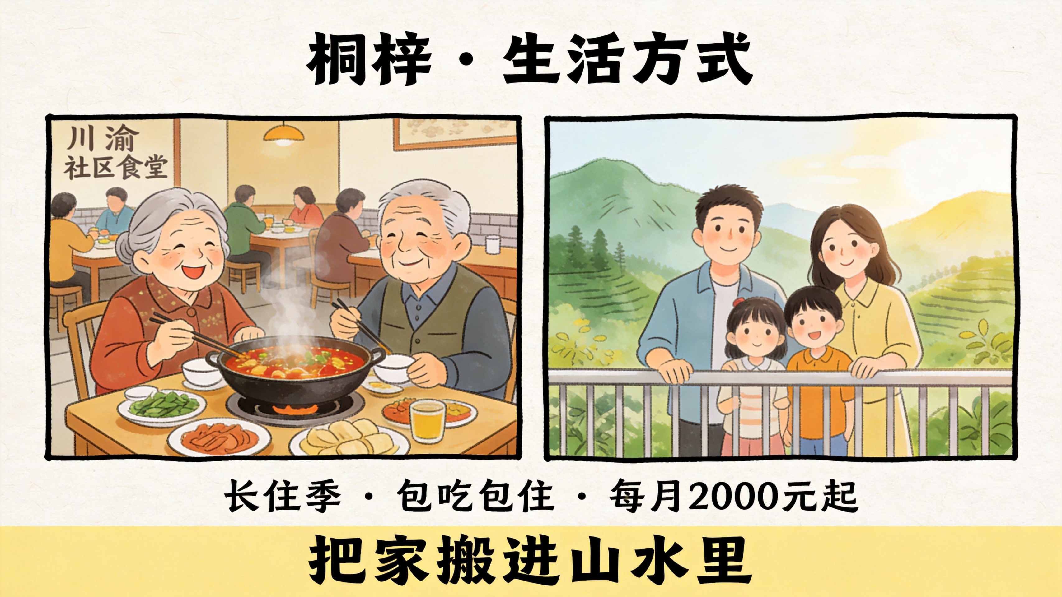 AI绘黔旅丨旅居贵州：在22℃的夏天里，安放你的第二人生(图7)