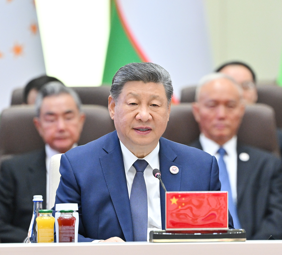 <b style=color:#fc0404>习近平在“上海合作组织+”会议上的讲话(全文)</b>(图1) <b style=color:#fc0404>习近平在“上海合作组织+”会议上的讲话(全文)</b>(图1)